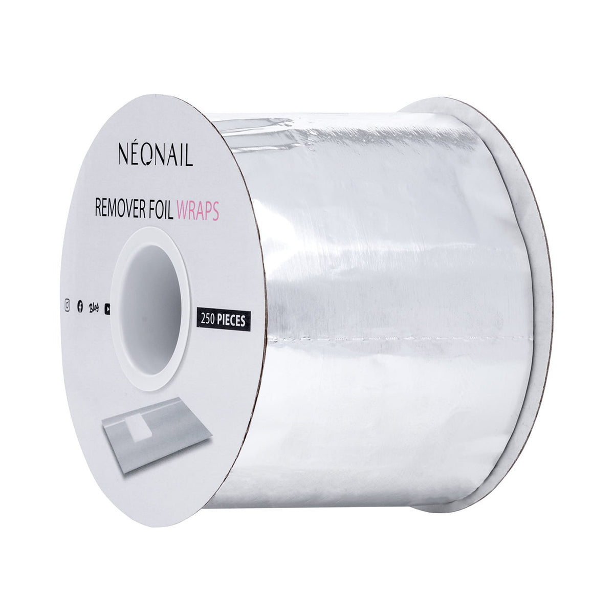 Neonail Nail Foil for Removing Gel Polish (Roll) – 250 pieces