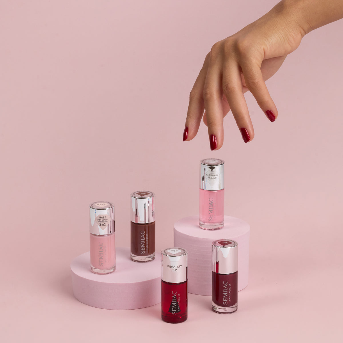 Semilac Nail Lacquer Blur Base 9 ml