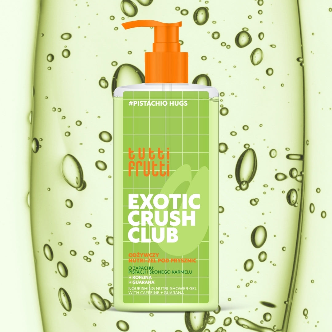 Farmona TUTTI FRUTTI PistachioHugs питательный nutri-гель для душа с кофеином и гуараной 400ml