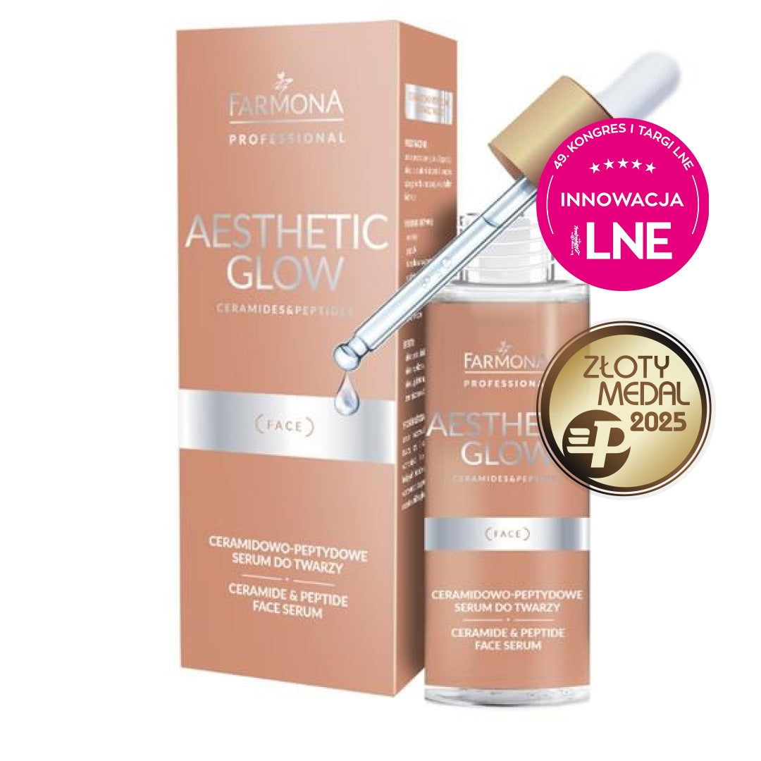 Farmona AESTHETIC GLOW Сыворотка для лица с керамидами и пептидами, 30 мл
