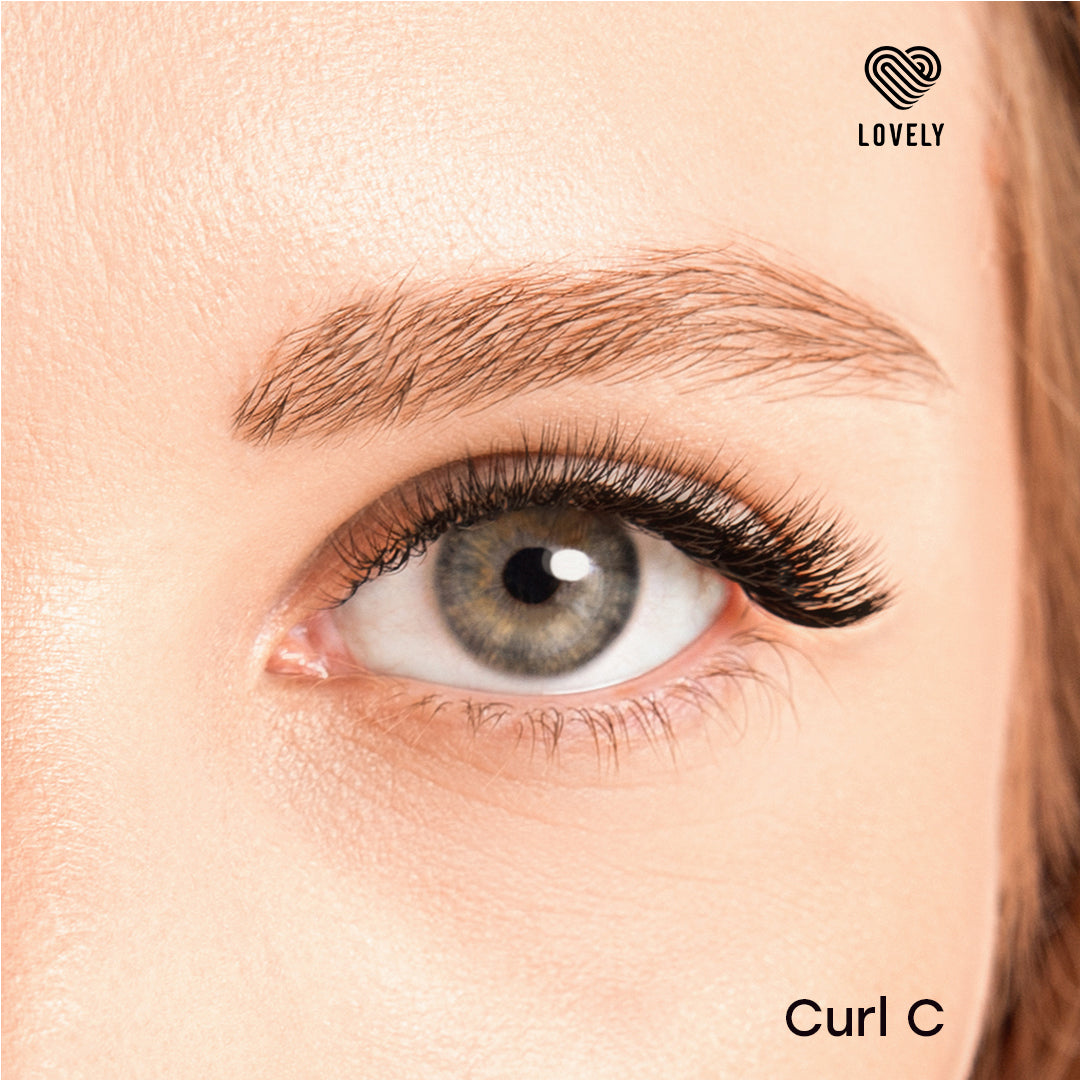 LOVELY Silikoonist ripsmed D/0.10 x 10mm, 16 rida