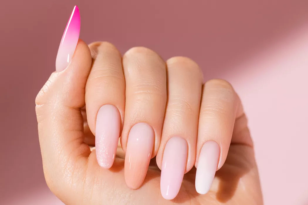 Victoria Vynn BOOMY OMBRE geel, magenta