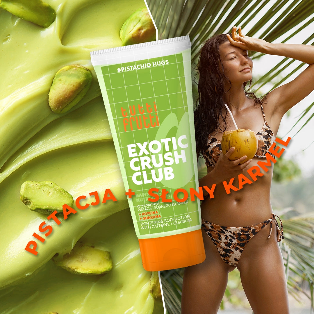 Farmona TUTTI FRUTTI PistachioHugs укрепляющий nutri-бальзам для тела с кофеином и гуараной 200 мл