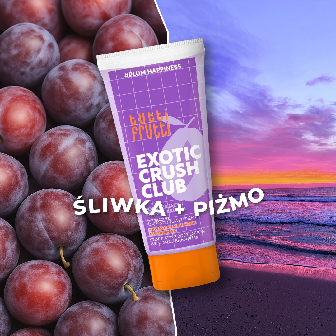 Farmona TUTTI FRUTTI PlumHappiness Energising Body Balm with AHA+BHA+PHA Acids 200 ml