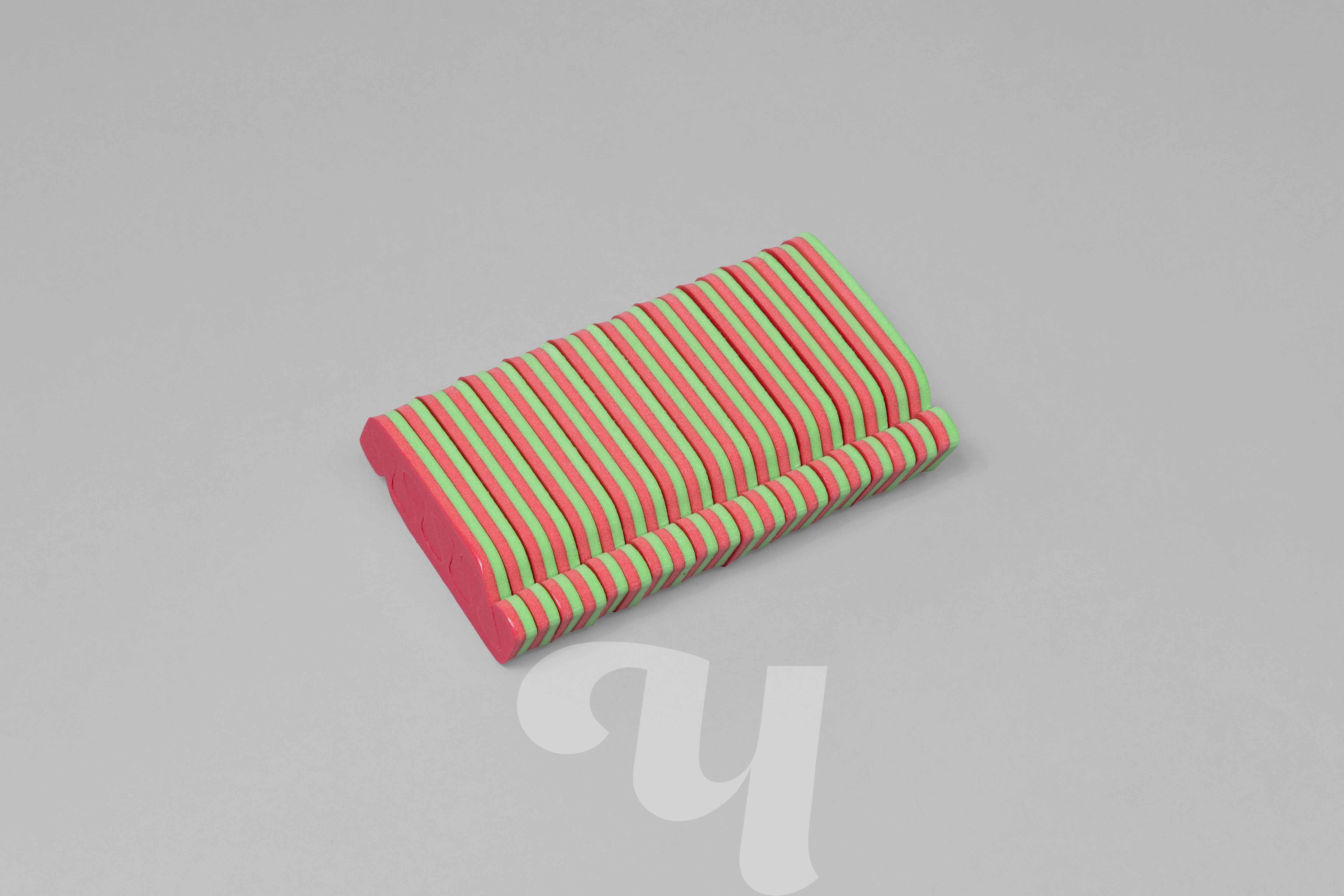 Chistovie Toe Separator, 20 pairs, 8mm, Pink/light green [03-469]