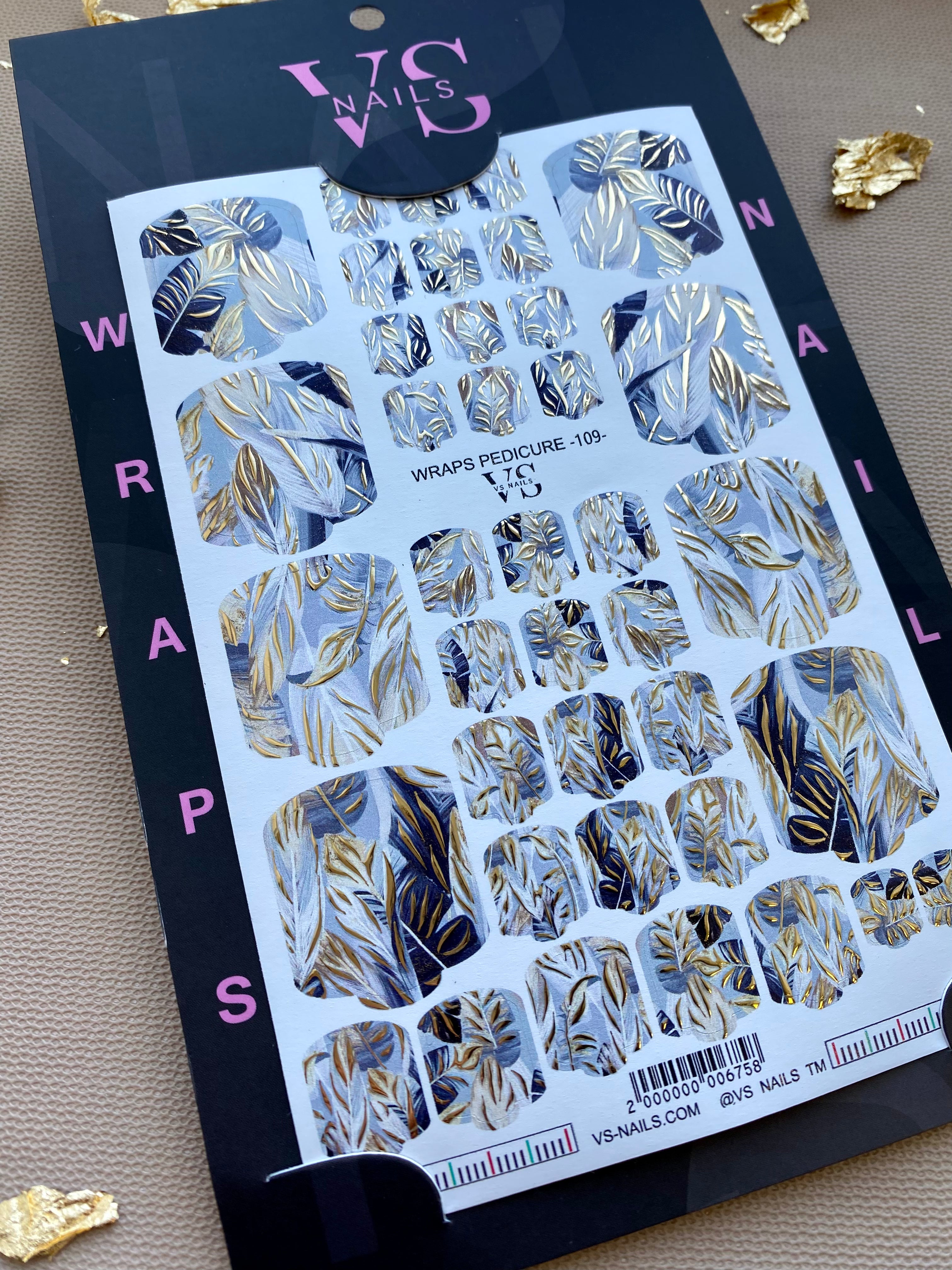 VS NAILS Pediküüri Wrapid Nr.109