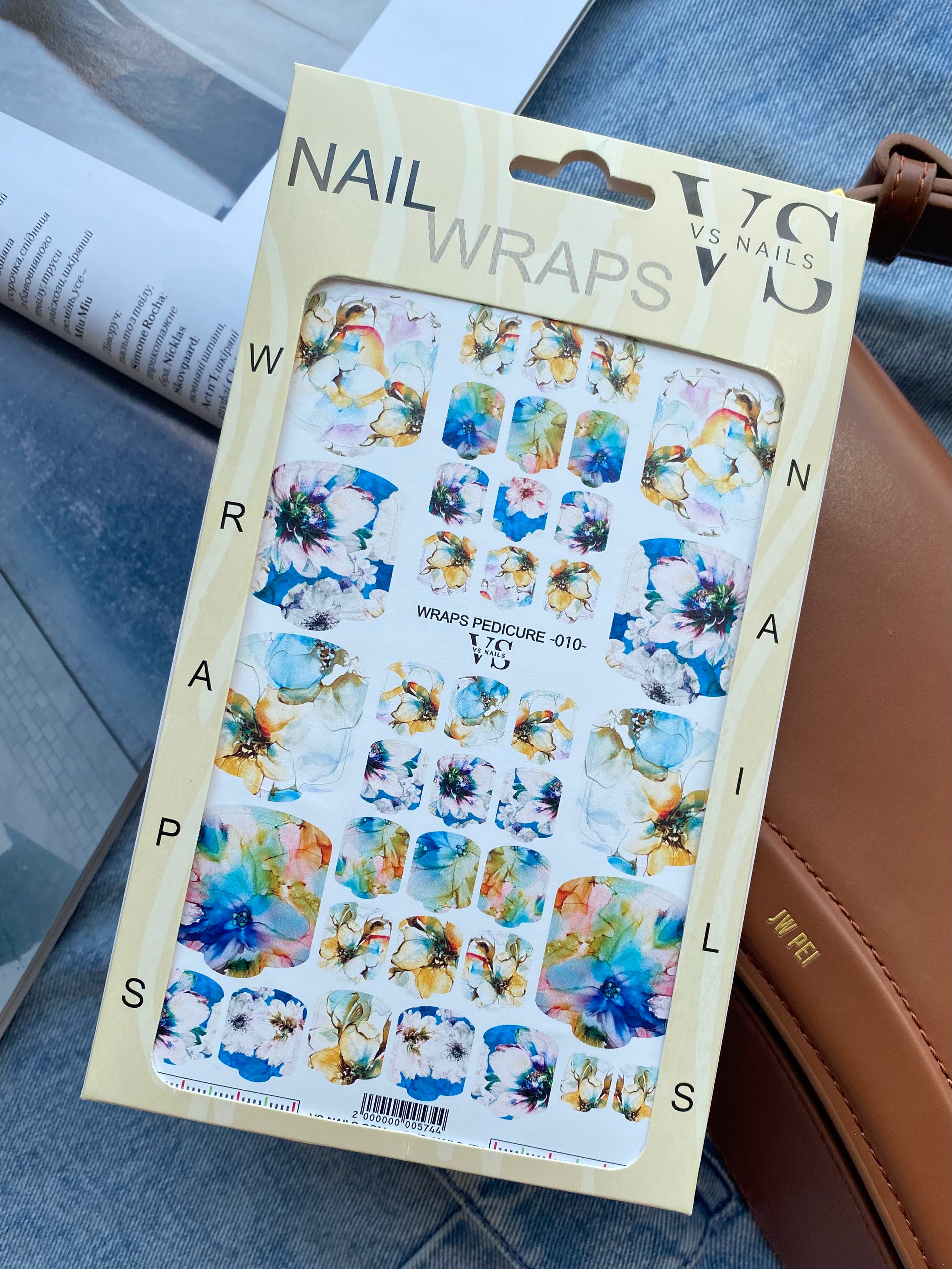 VS NAILS Pediküüri wrapid Nr.10