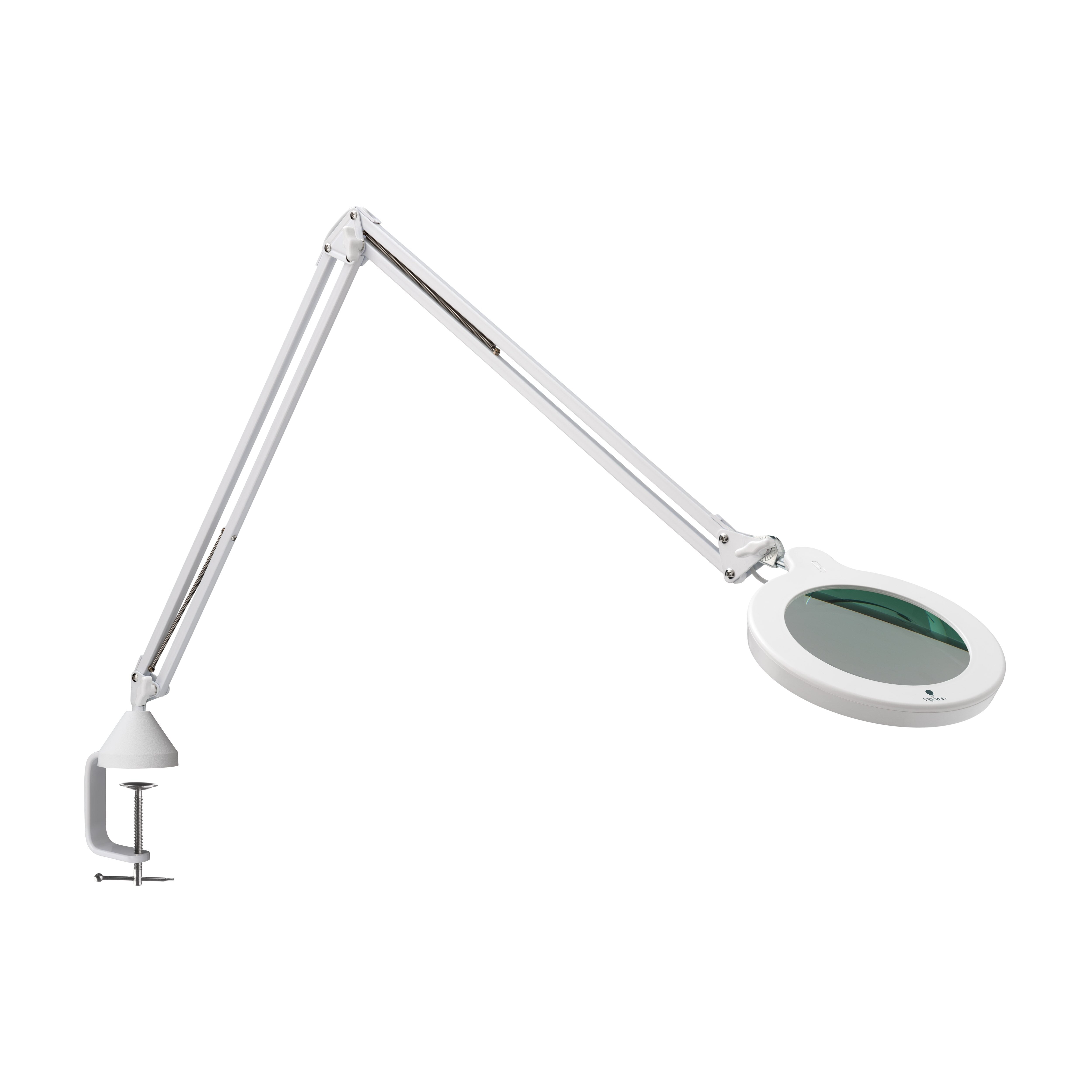 Daylight LED lamp - with magnifier and mount [MAG Lamp S]