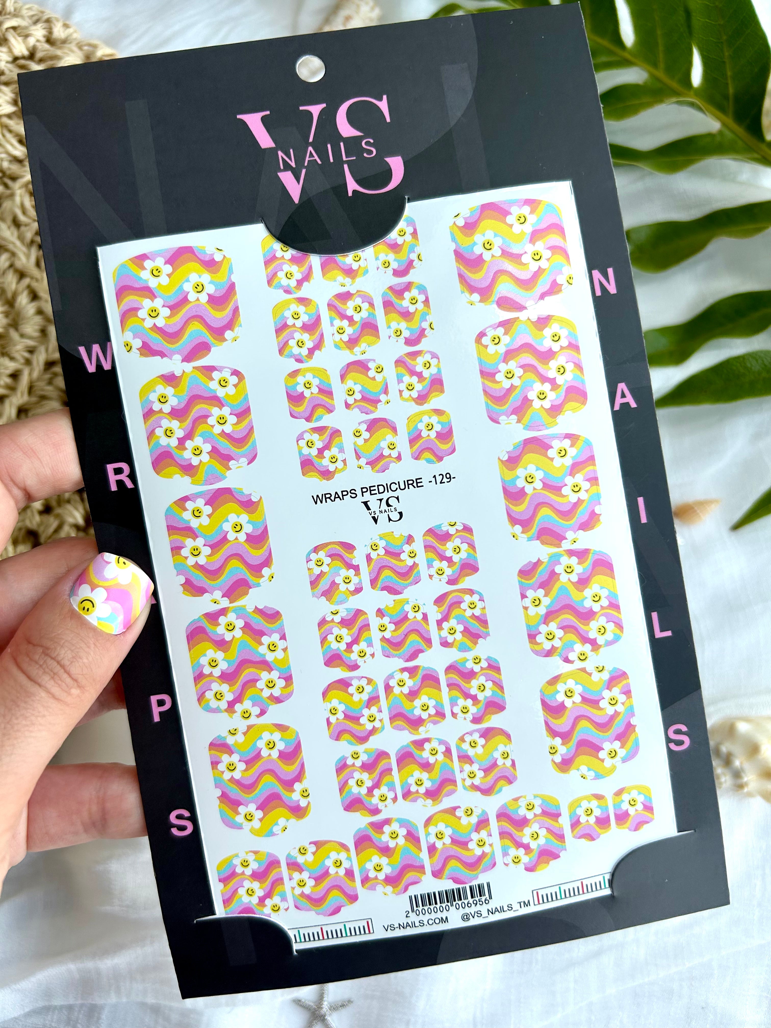 VS NAILS Pediküürikiled nr 129