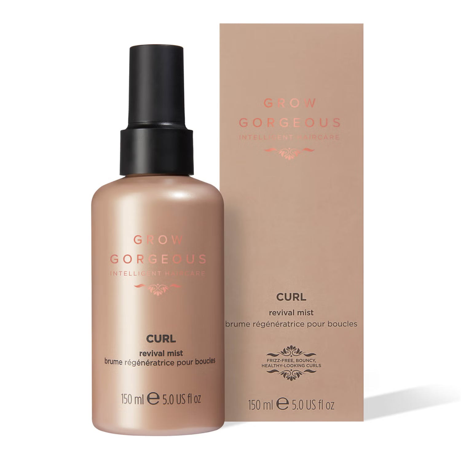 GROW GORGEOUS Curl Revival Mist - spreipihusti lokkis juustele, 150ml