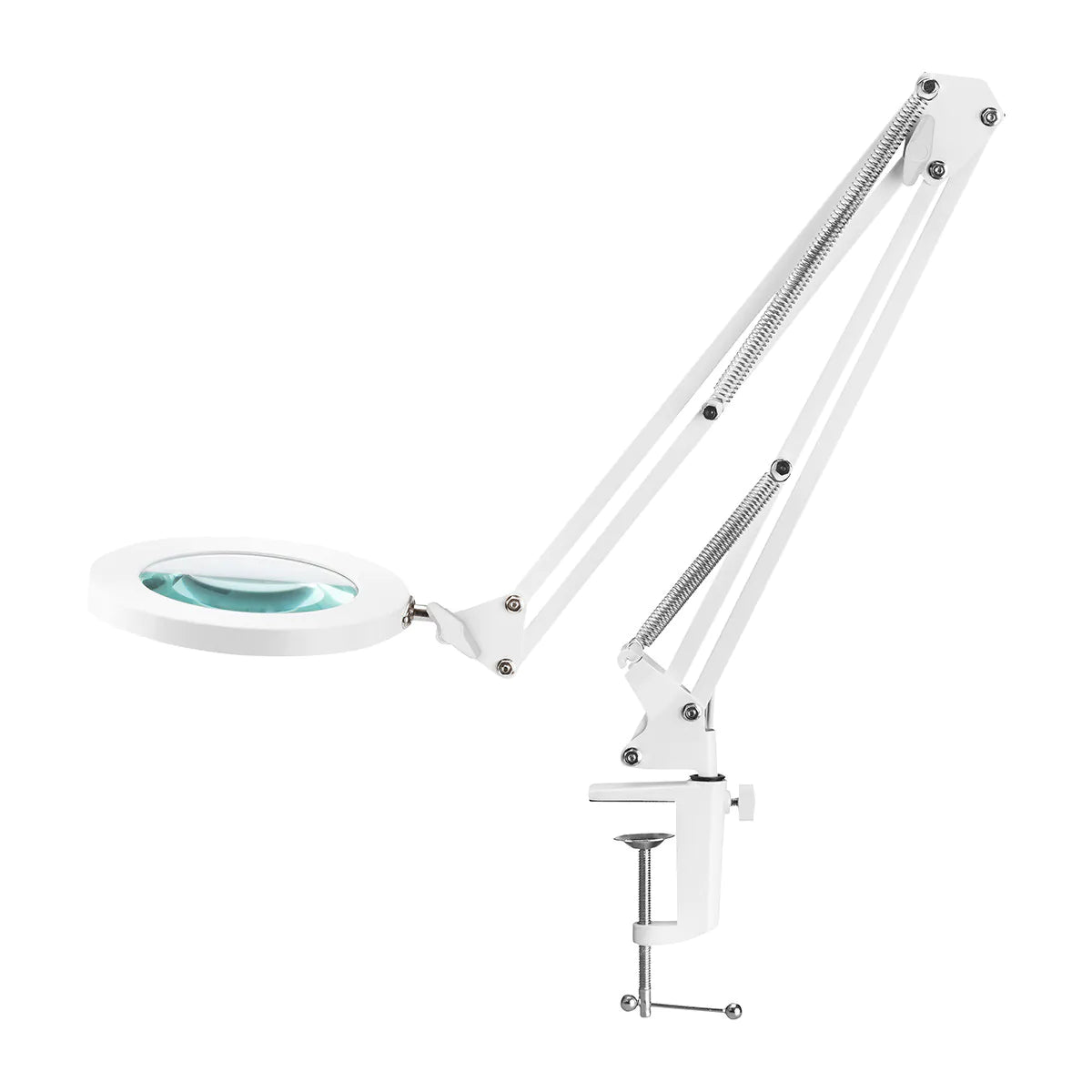 Laualamp LED-lamp koos luubiga TOP MAGNIFIER GLOW 308, Valge