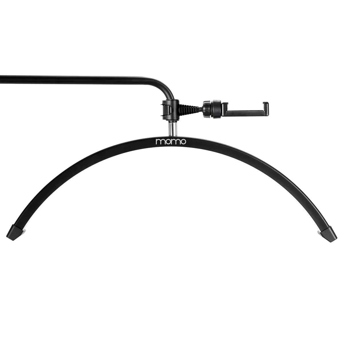 Ripsmete ja meigi LED-lamp Momo musta alusega