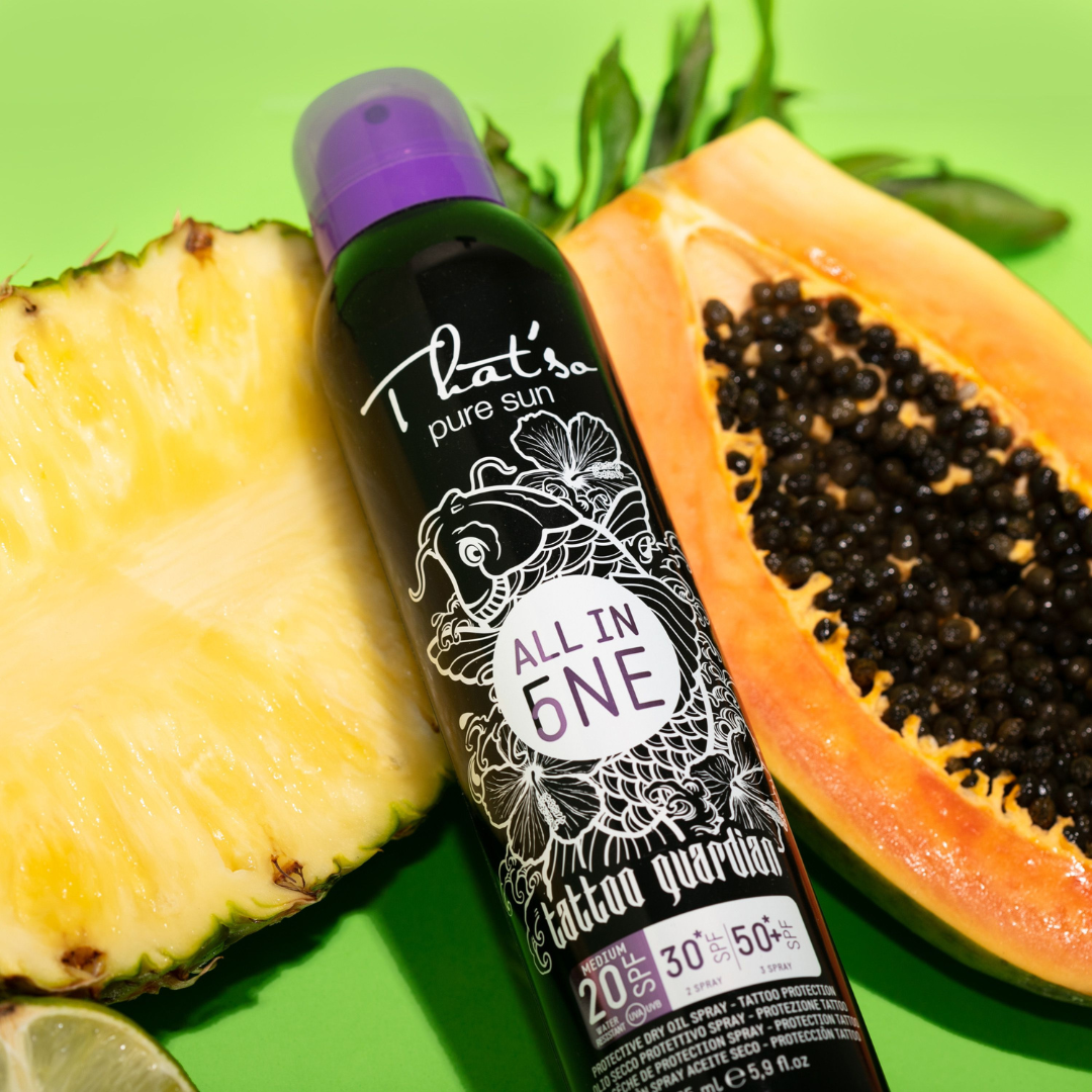 THAT'SO All-In-One Tattoo SPF 20/30/50 Sunscreen Spray, 175ml