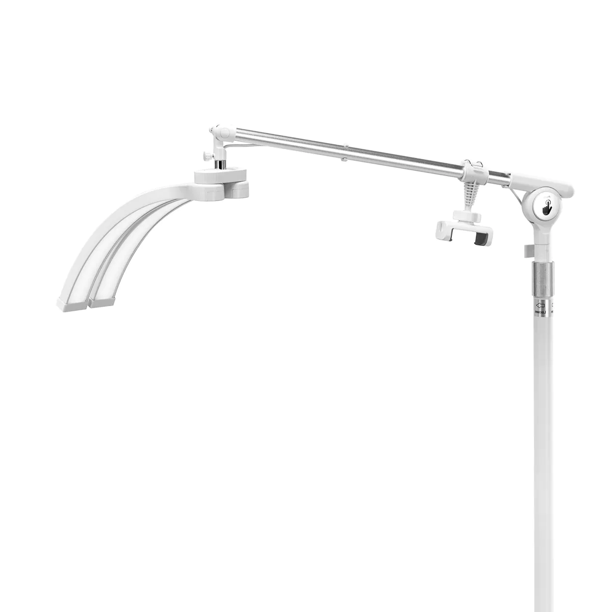 Iluteeninduse LED-lamp FX07, kaarekujuline, valge