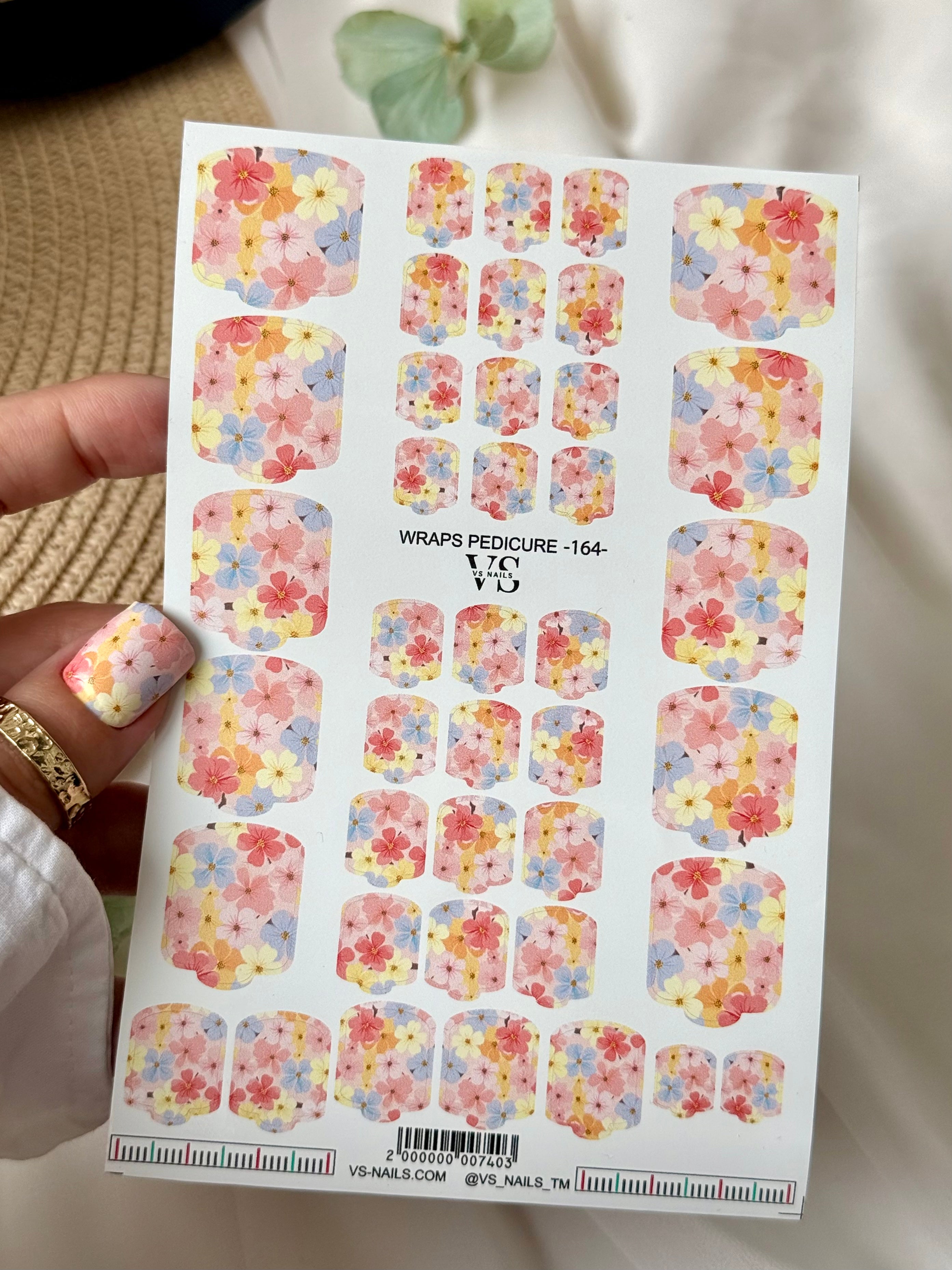 VS NAILS Pediküürikiled nr 164