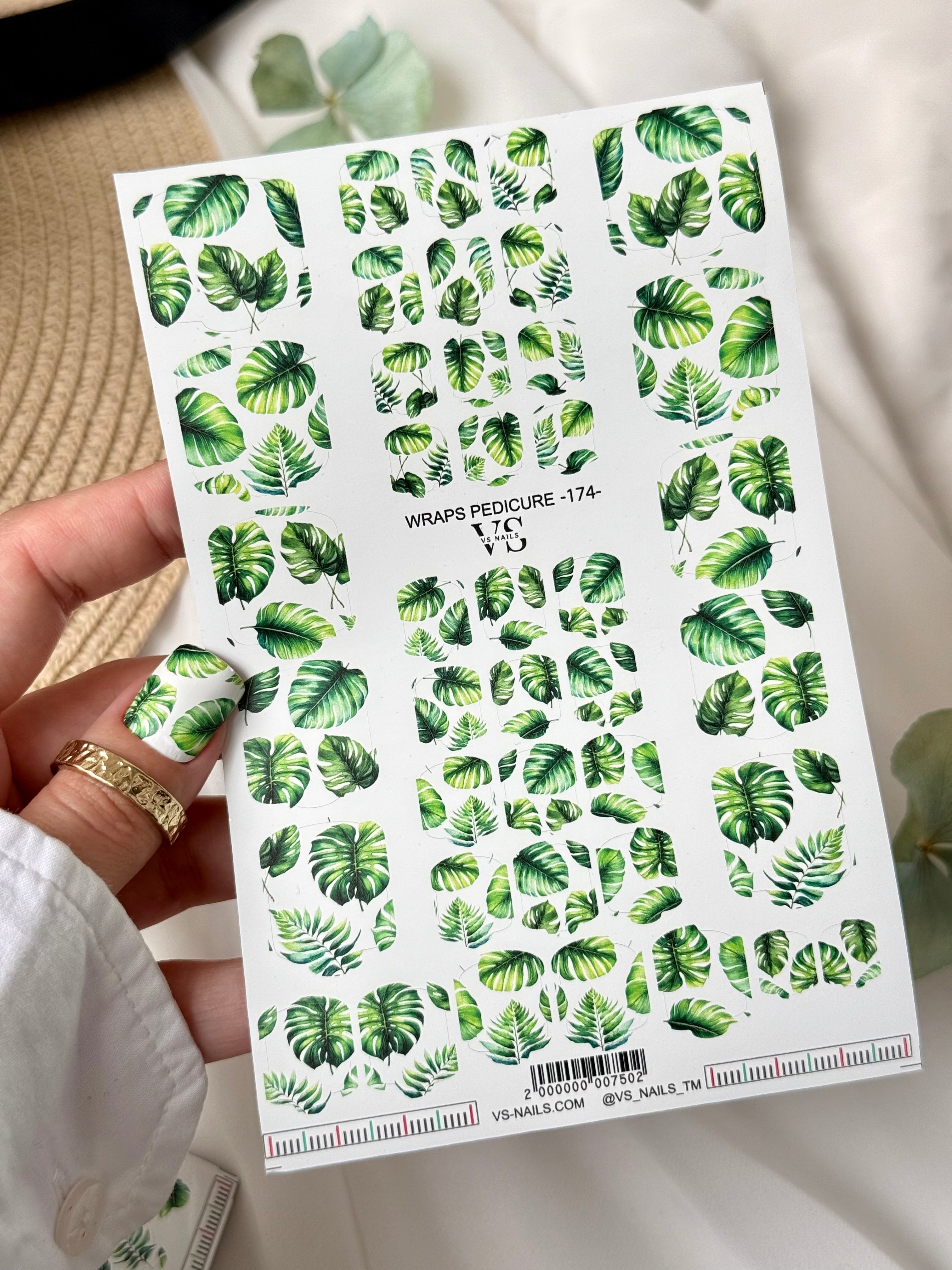 VS NAILS Pediküürikiled nr 174