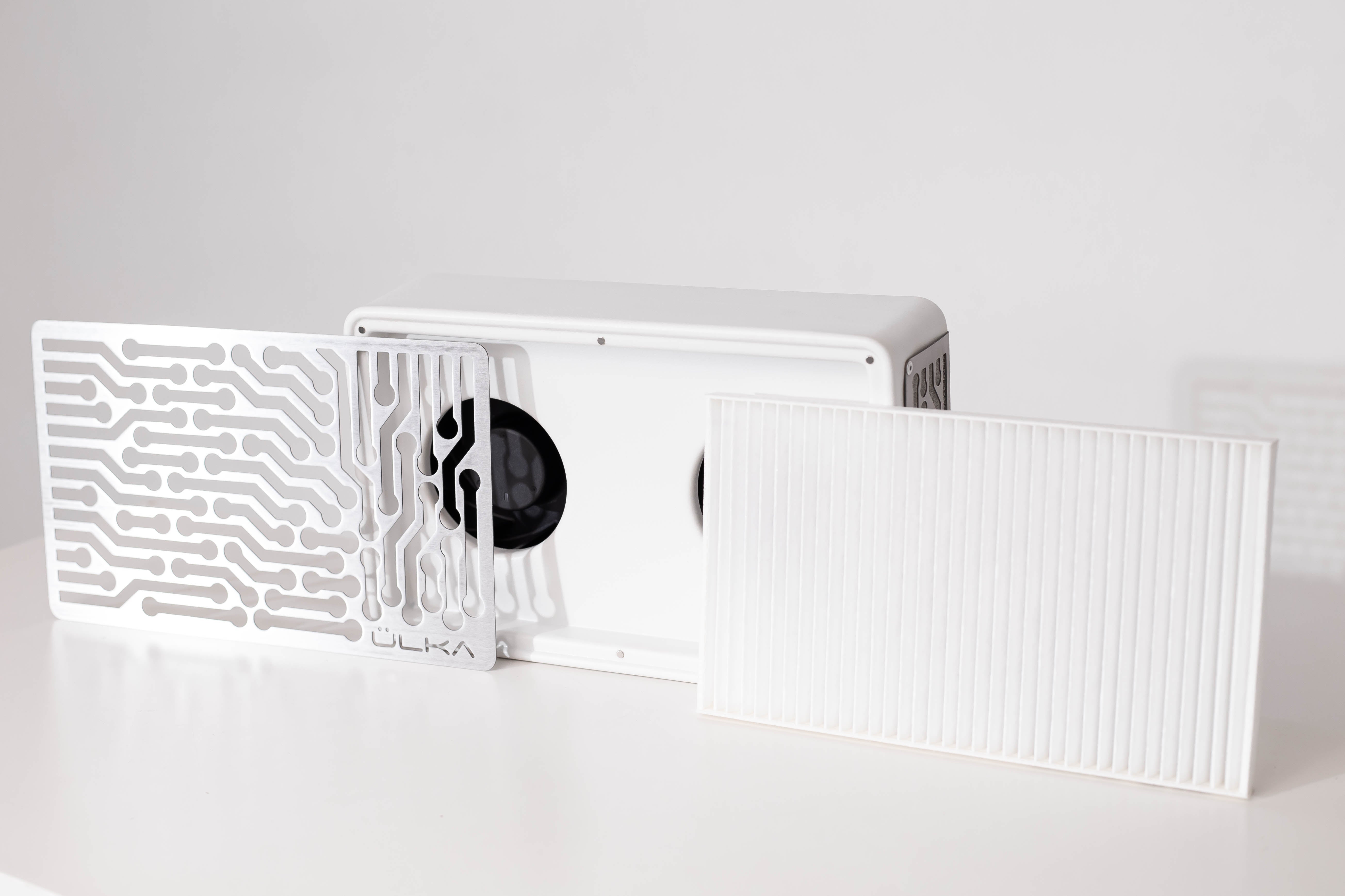 ÜLKA маникюрная вытяжка NANO, белый