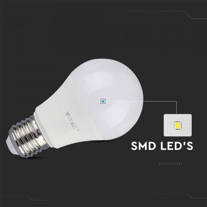 E27 10.5W(1055Lm) LED pirn, SAMSUNG, A60, IP20, külmvalge valgus 6500K