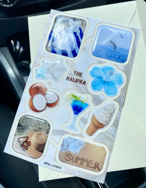 VS Nails Kleebiste komplekt Rannatuju