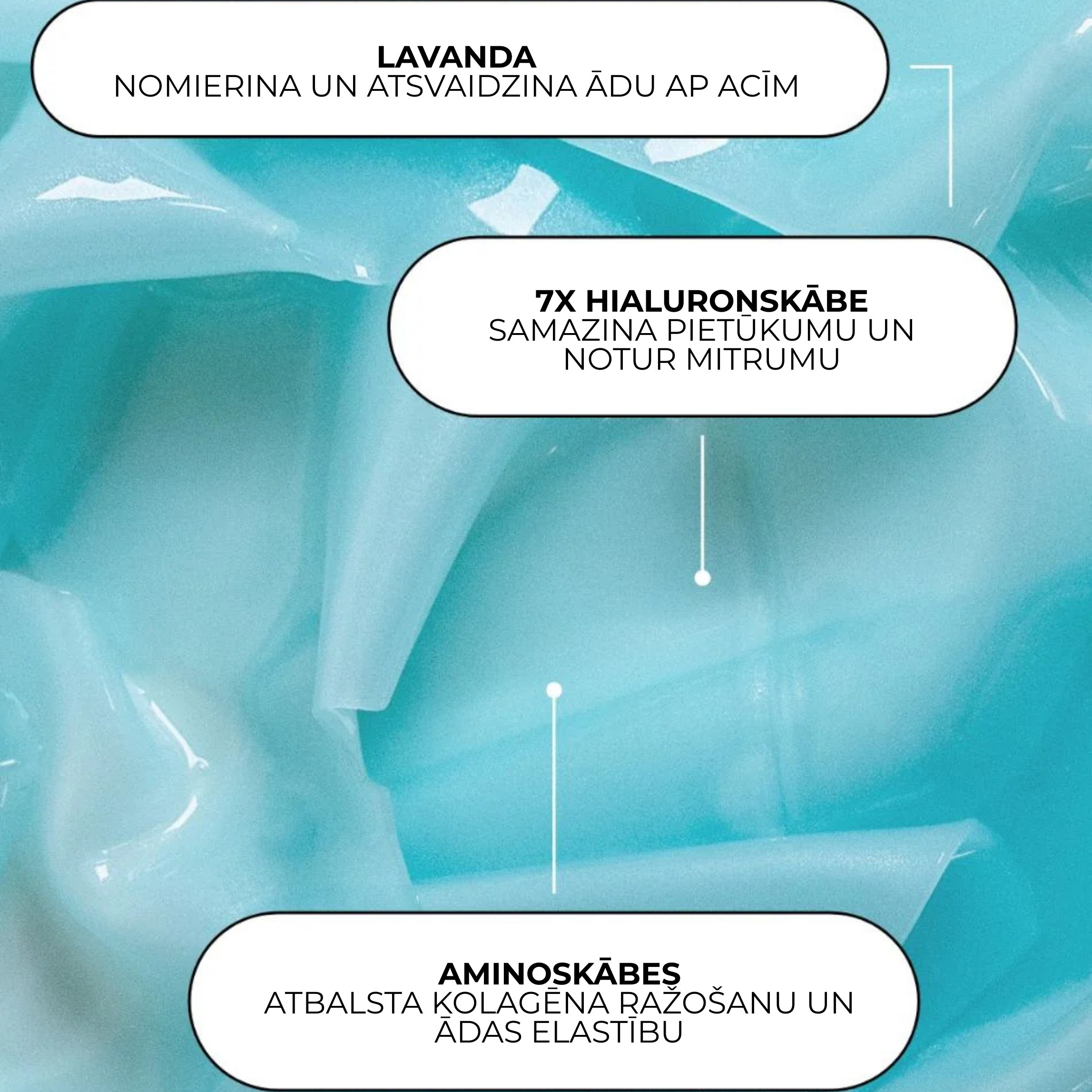 XLASH Rejuvenating Eye Gels - гидрогелевые патчи для глаз, 1 пара