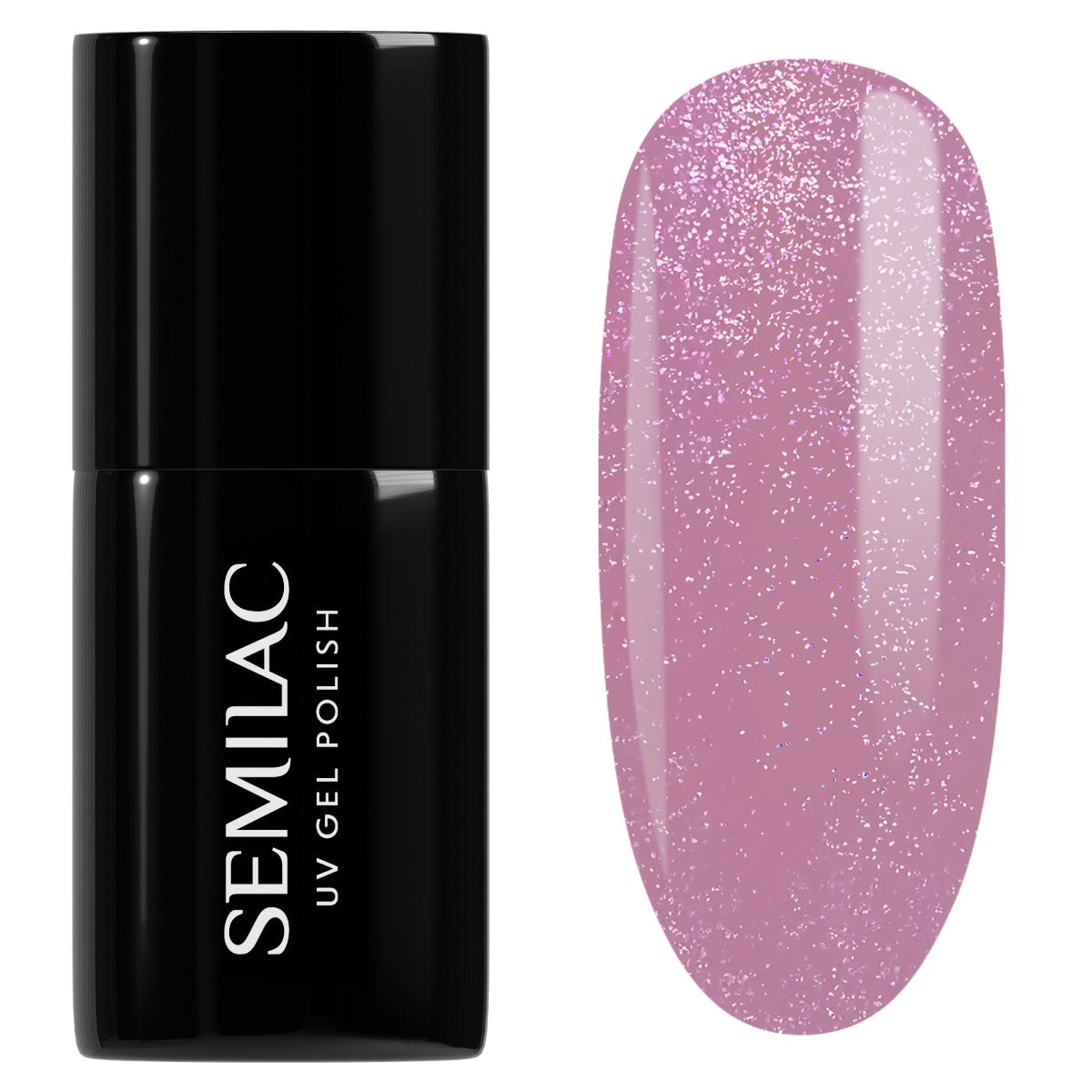 319 UV Hybrid Semilac Shimmer Dust Roosa 7ml