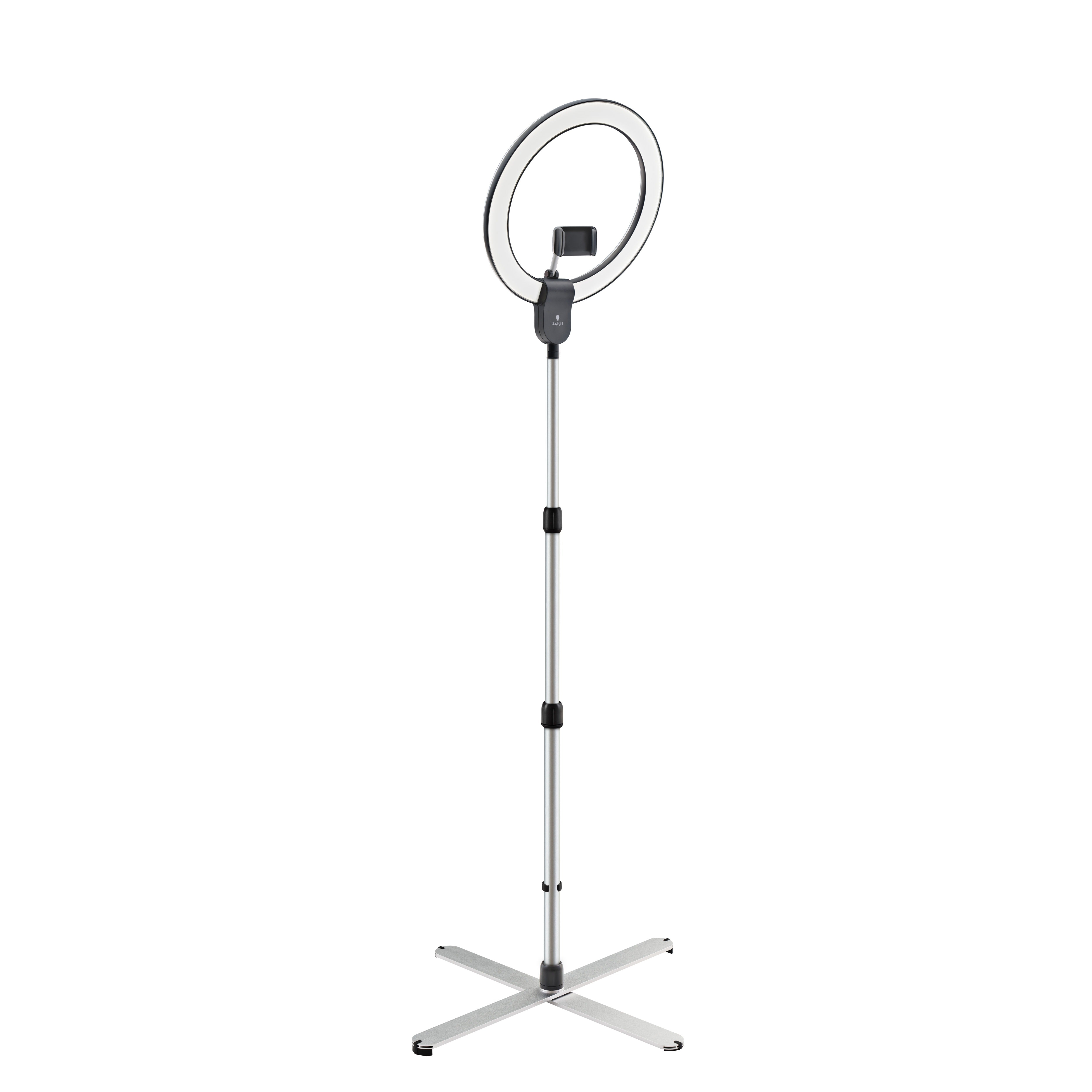 Daylight LED-lamp - rõngakujuline põrandalamp professionaalidele [Aura Ring]