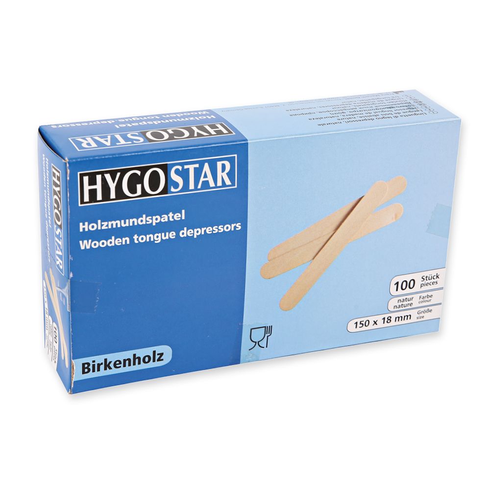 Puidust spaatlid ECO FRIENDLY karbis 100 tk