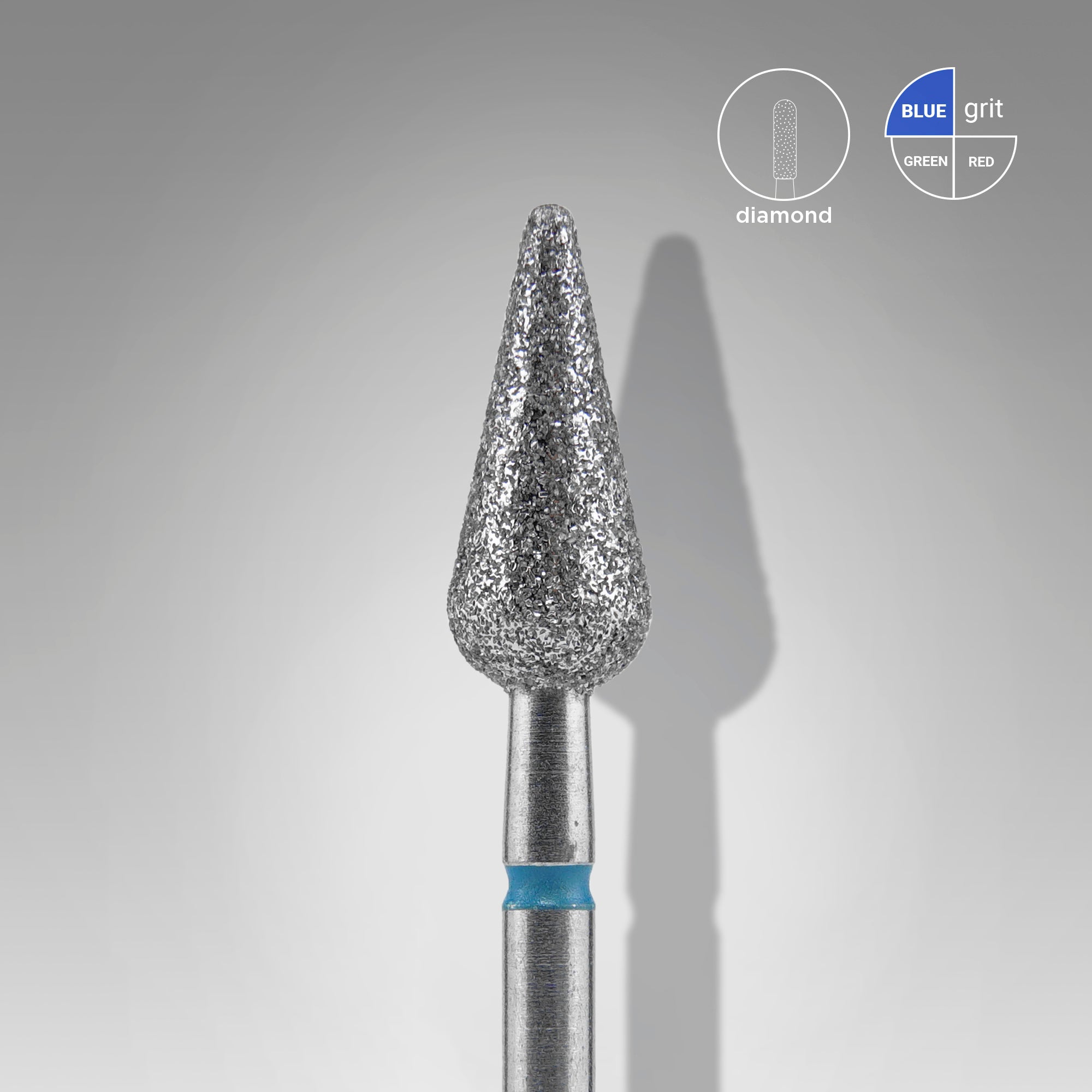 STALEKS Frees terav kuulikujuline, sinine, läbimõõt 5 mm / tööosa 12 [FA100B050/12]