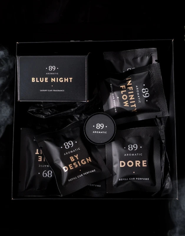 AROMATIC 89 Gaisa atsvaidzinātāju komplekts automašīnai 12 gab.