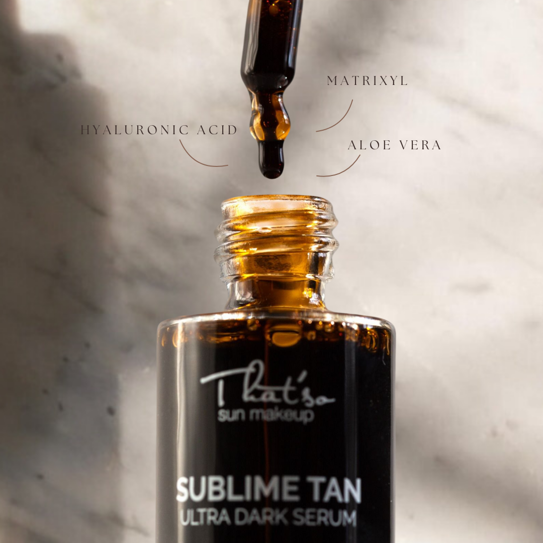 THAT'SO Sublime Tan Drops Ultra Dark isepruunistav seerum, 30ml