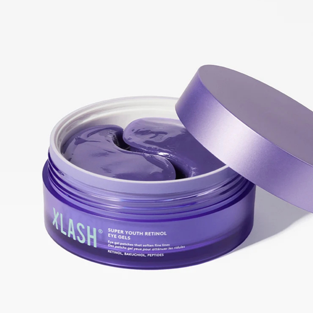 XLASH Super Youth Retinol Eye Gels — гидрогелевые патчи для глаз, 60 шт.