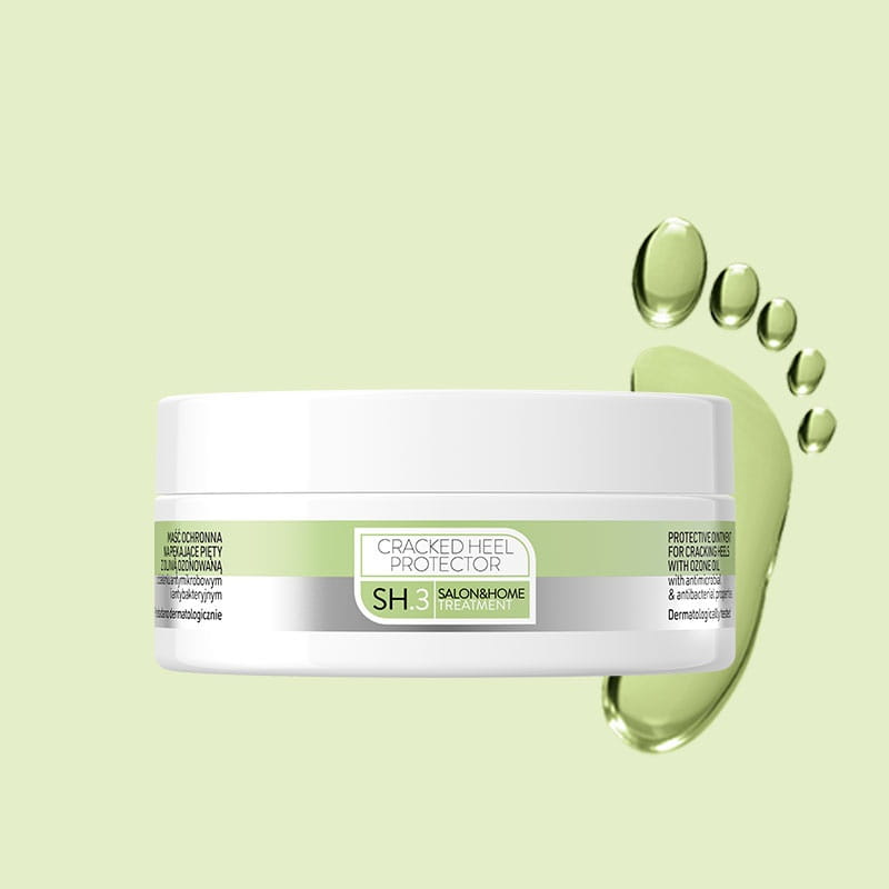 PHARM FOOT Kreem lõhenenud kandadele koos osooniõliga, CRACKED HEEL PROTECTOR 75ml