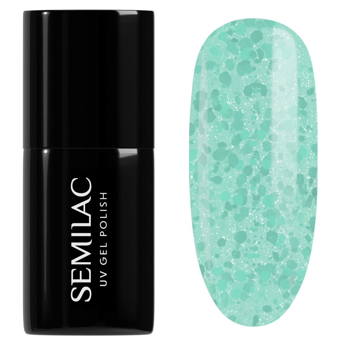 495 Semilac UV-geellakk Mint Glacier 7 ml