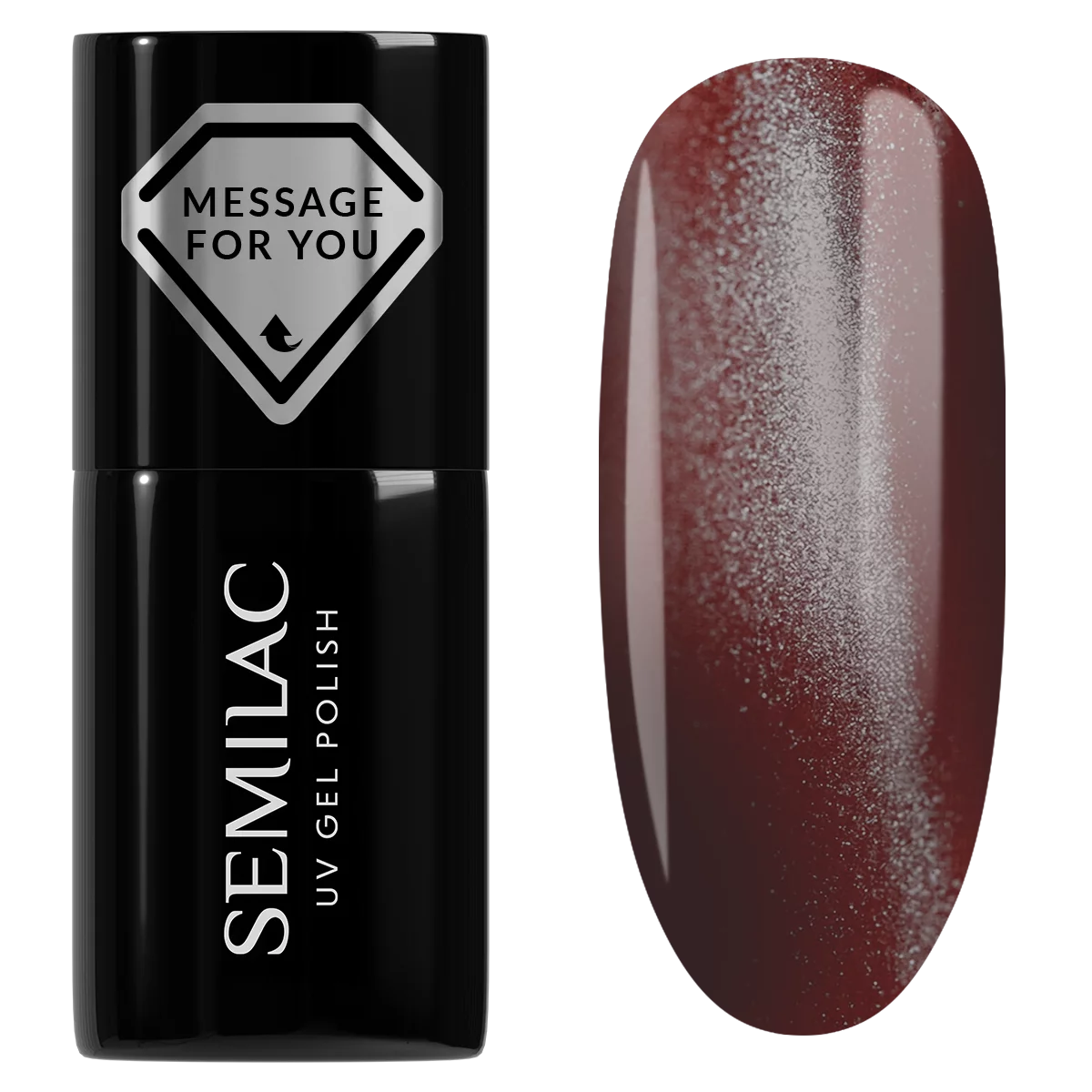 738 Semilac UV-geellakk „Cherry Choco Jelly Gloss“ 7 ml