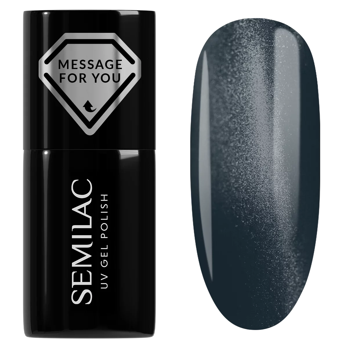 739 Semilac UV-geellakk Teal Jelly Gloss 7 ml