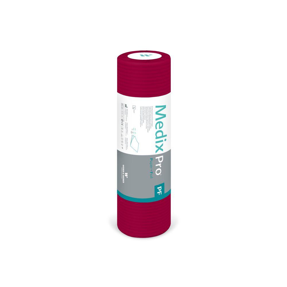 MedixPro FILM + PAPER 38 cm, 3-ply, burgundy [M38N-50-W]