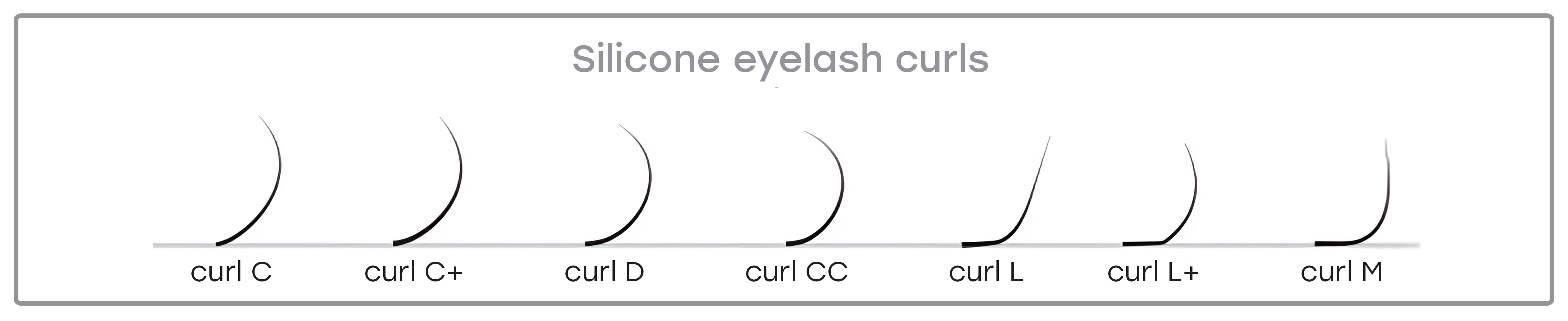 LOVELY Silikoonist ripsmed D/0.10 x 7mm, 16 rida