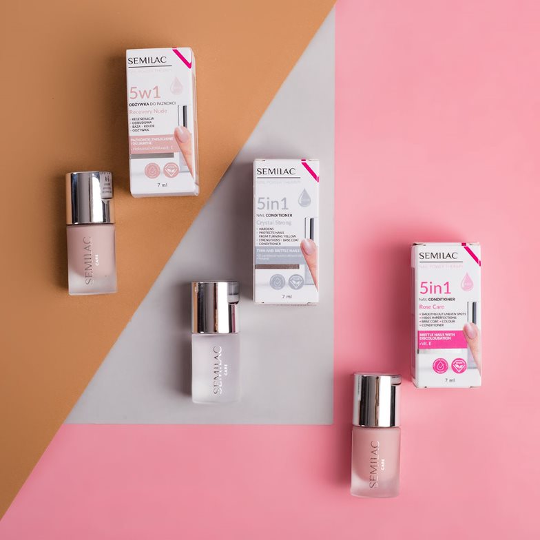 Semilac küünehooldaja Nail Power Therapy 5in1 Recovery Nude 7ml