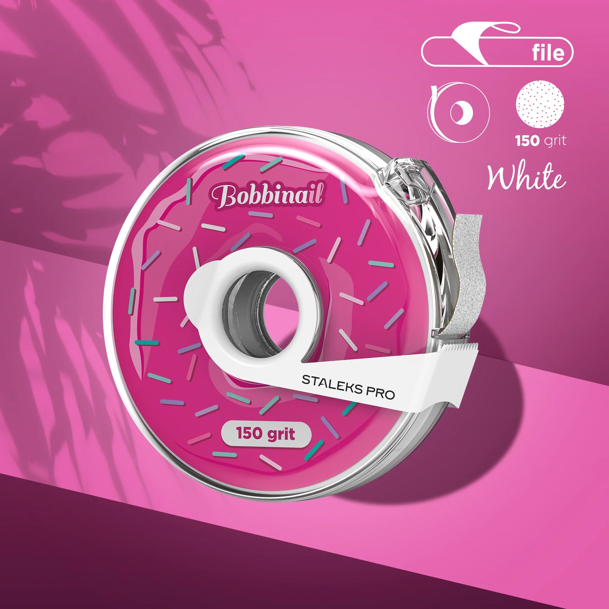 STALEKS Vahetatav viil-lint (rull), valge AT-150W / 150 liiv / 8 m