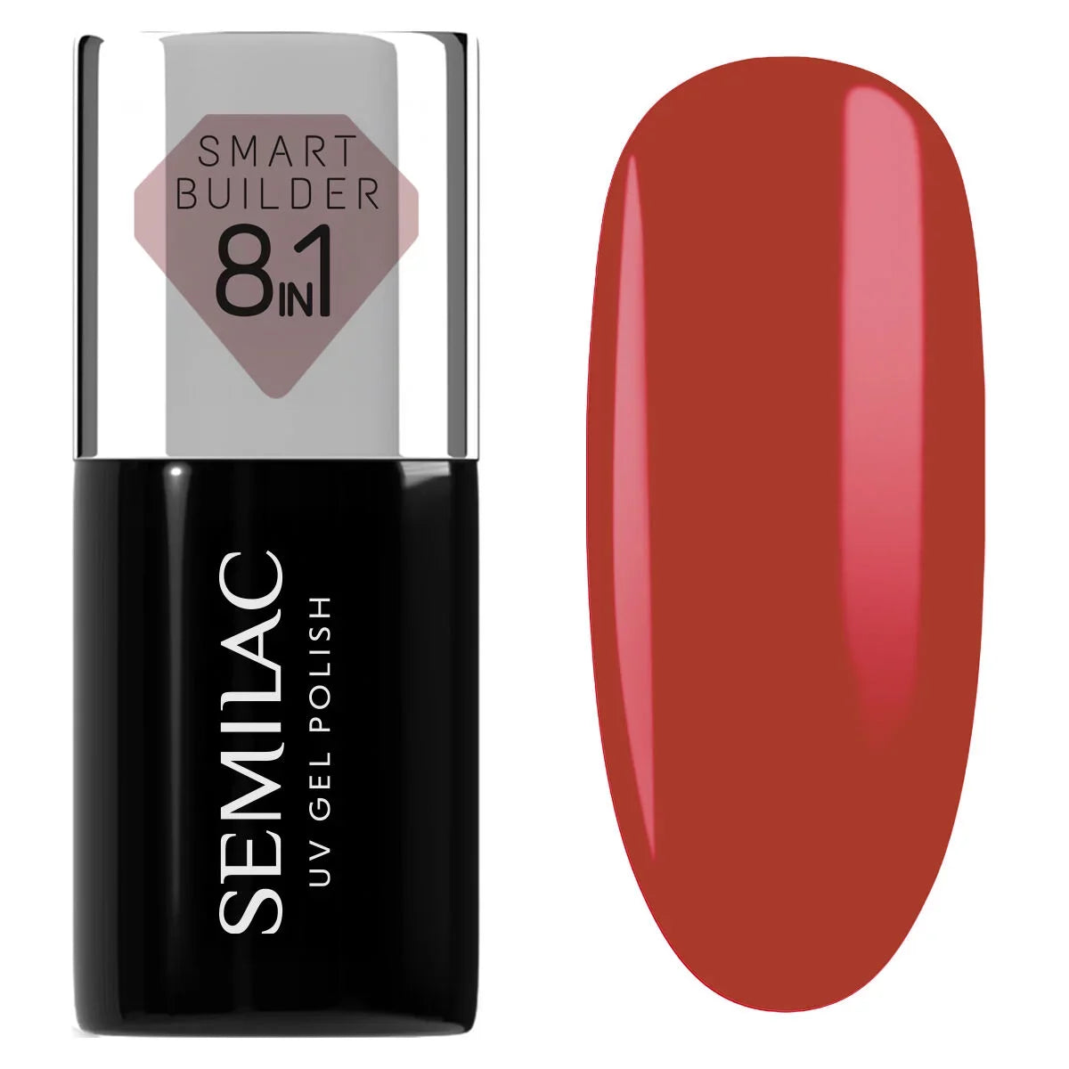 827 Semilac Smart Builder 8-in-1 Classic Cherry 7 ml