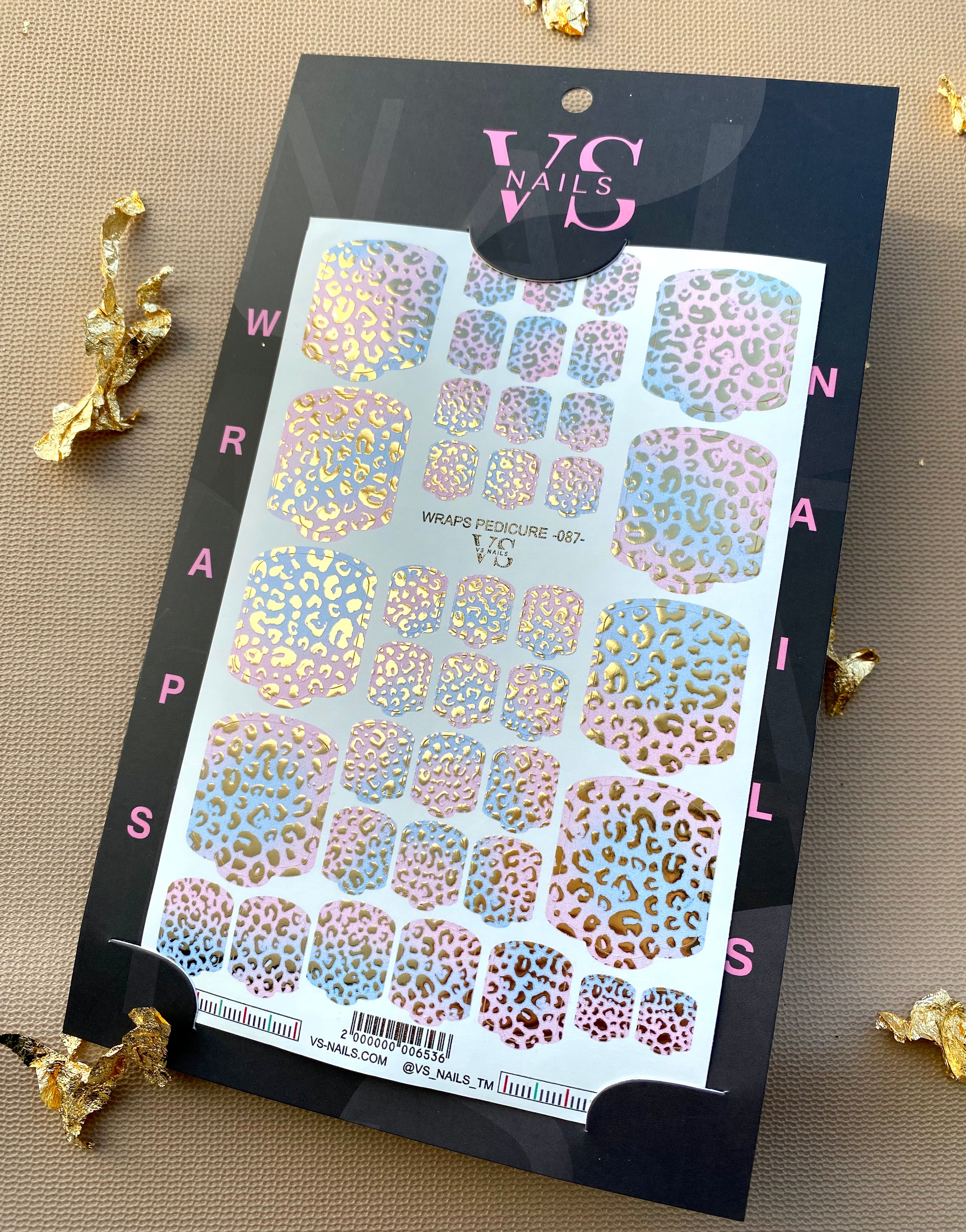 VS NAILS Pediküüri Wrapid Nr.87