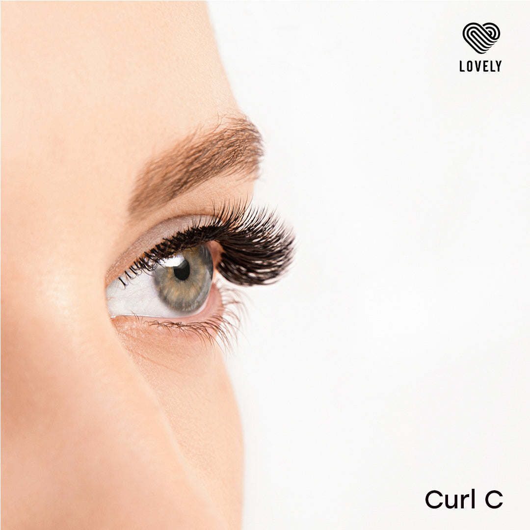 LOVELY Silikoonist ripsmed D/0.10 x 10mm, 16 rida