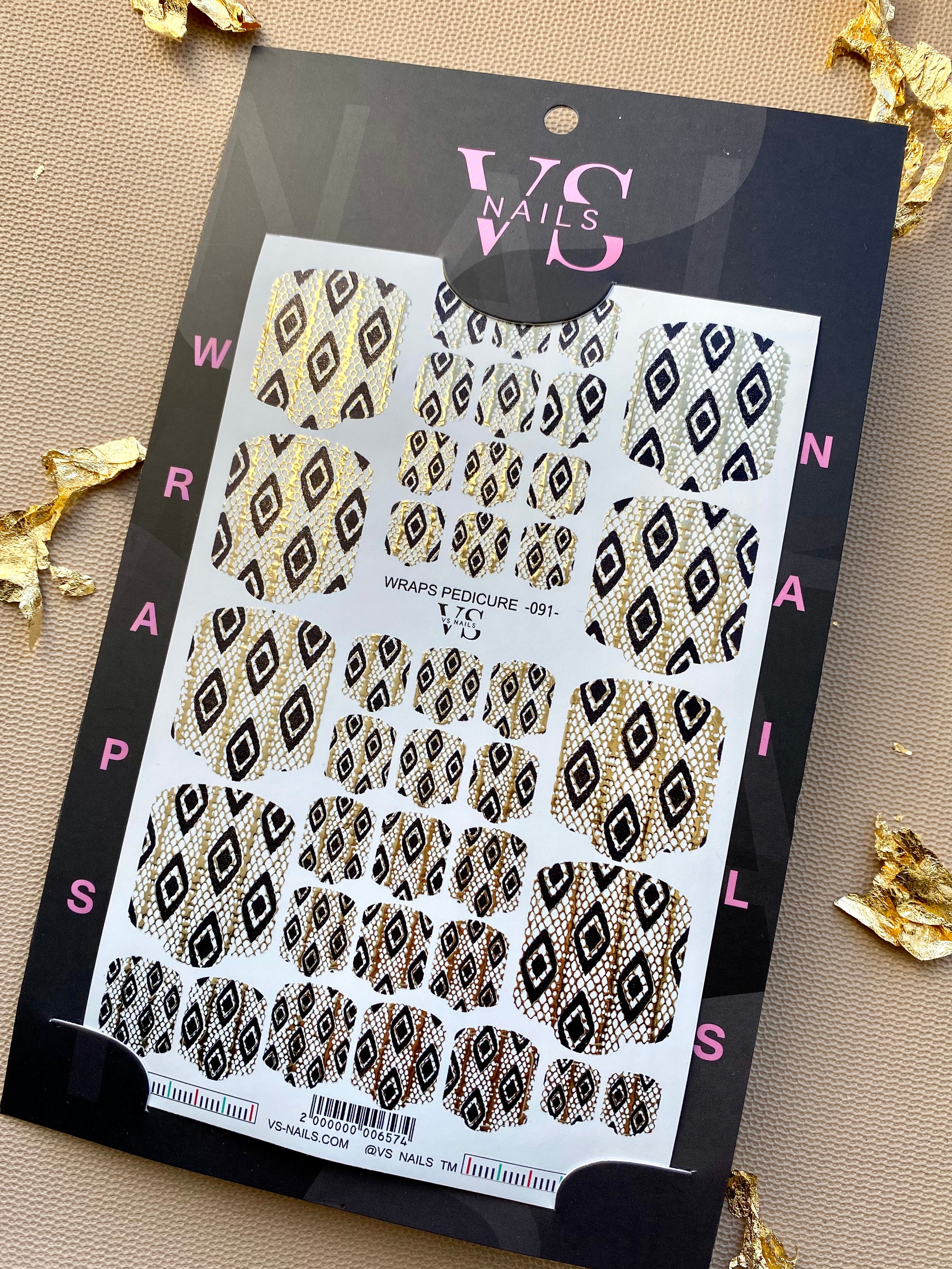 VS NAILS Pediküüri Wrapid Nr.91