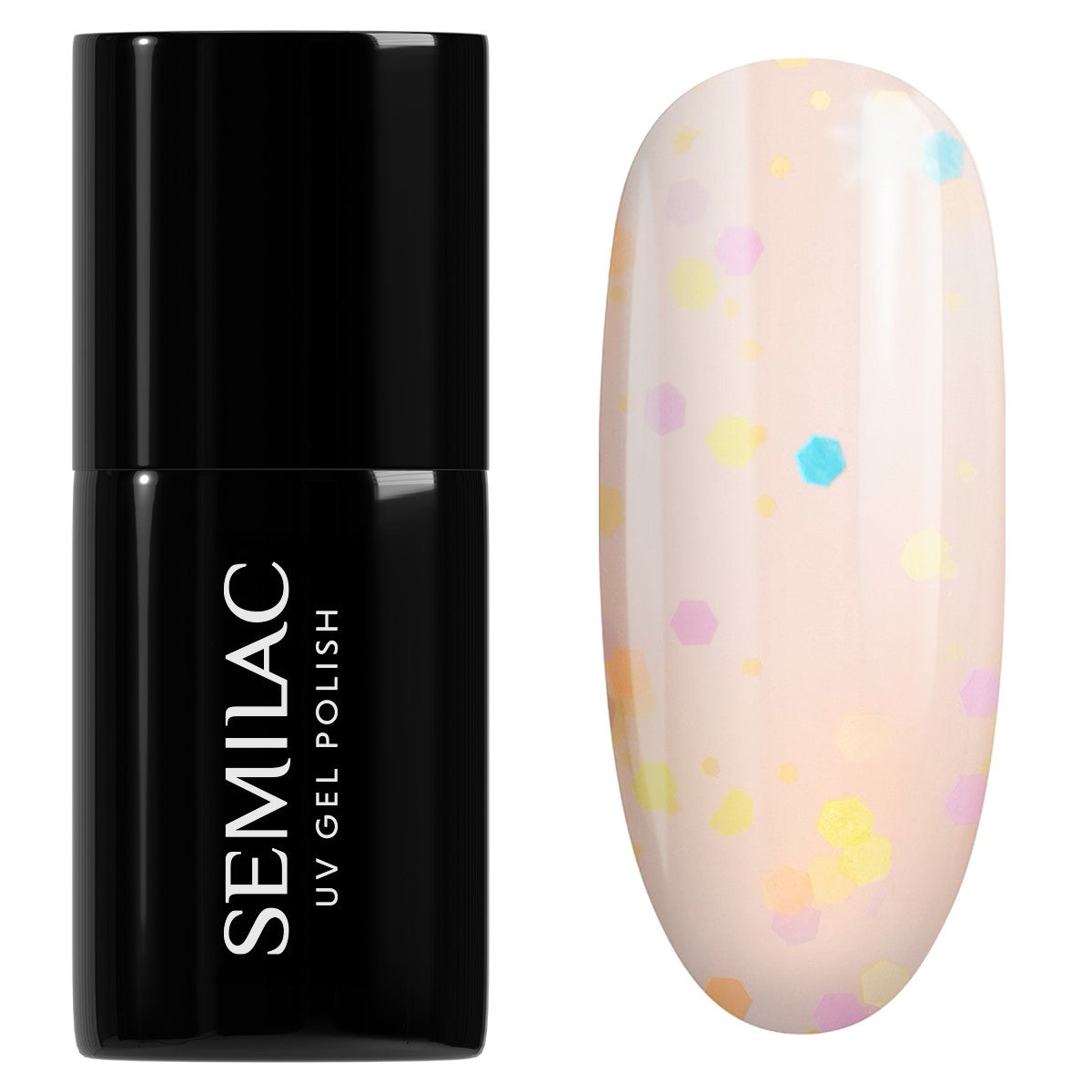 930 Semilac UV geel-lakk Sunny Dots 7 ml