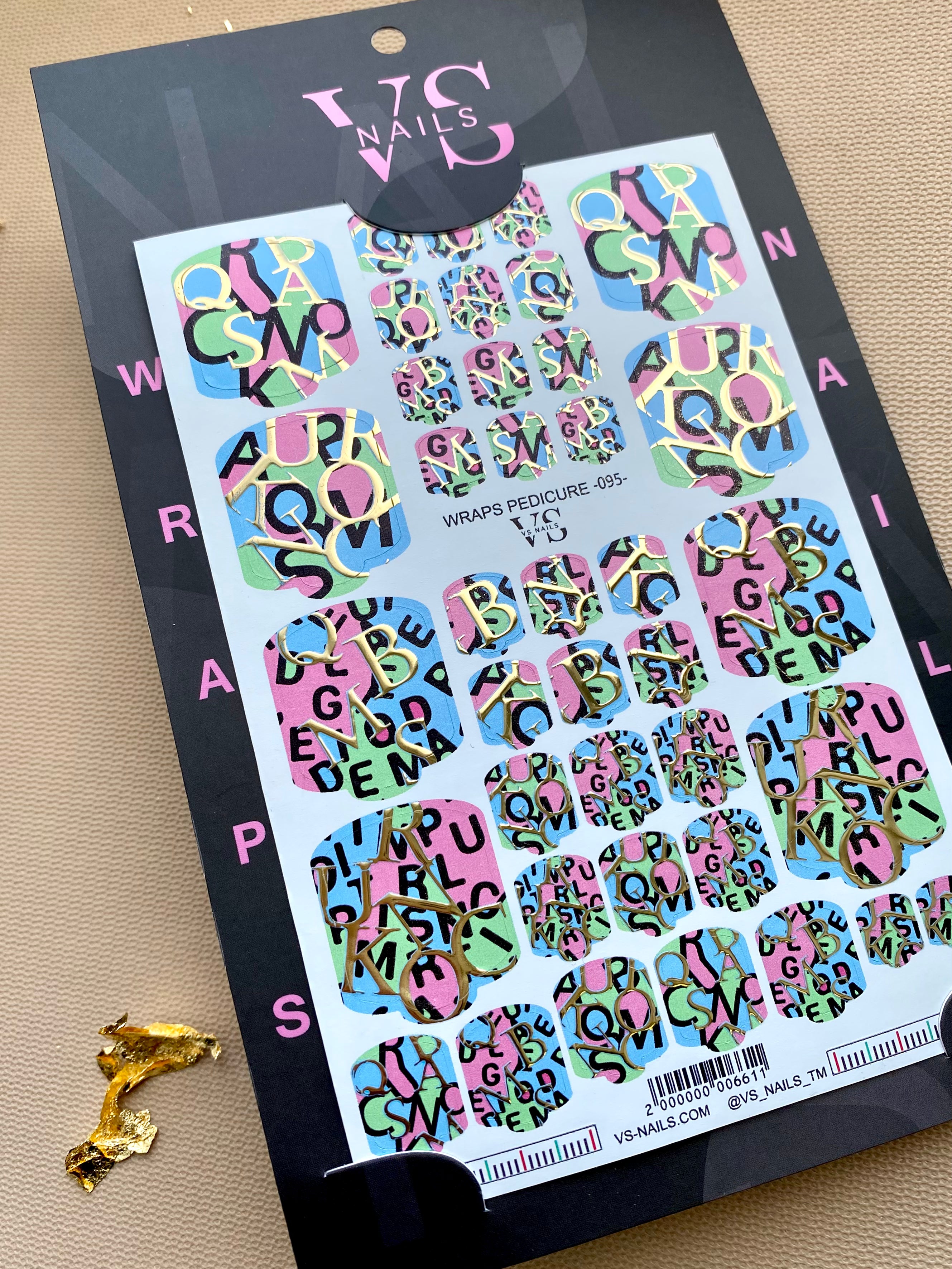 VS NAILS Pediküüri Wrapid Nr.95