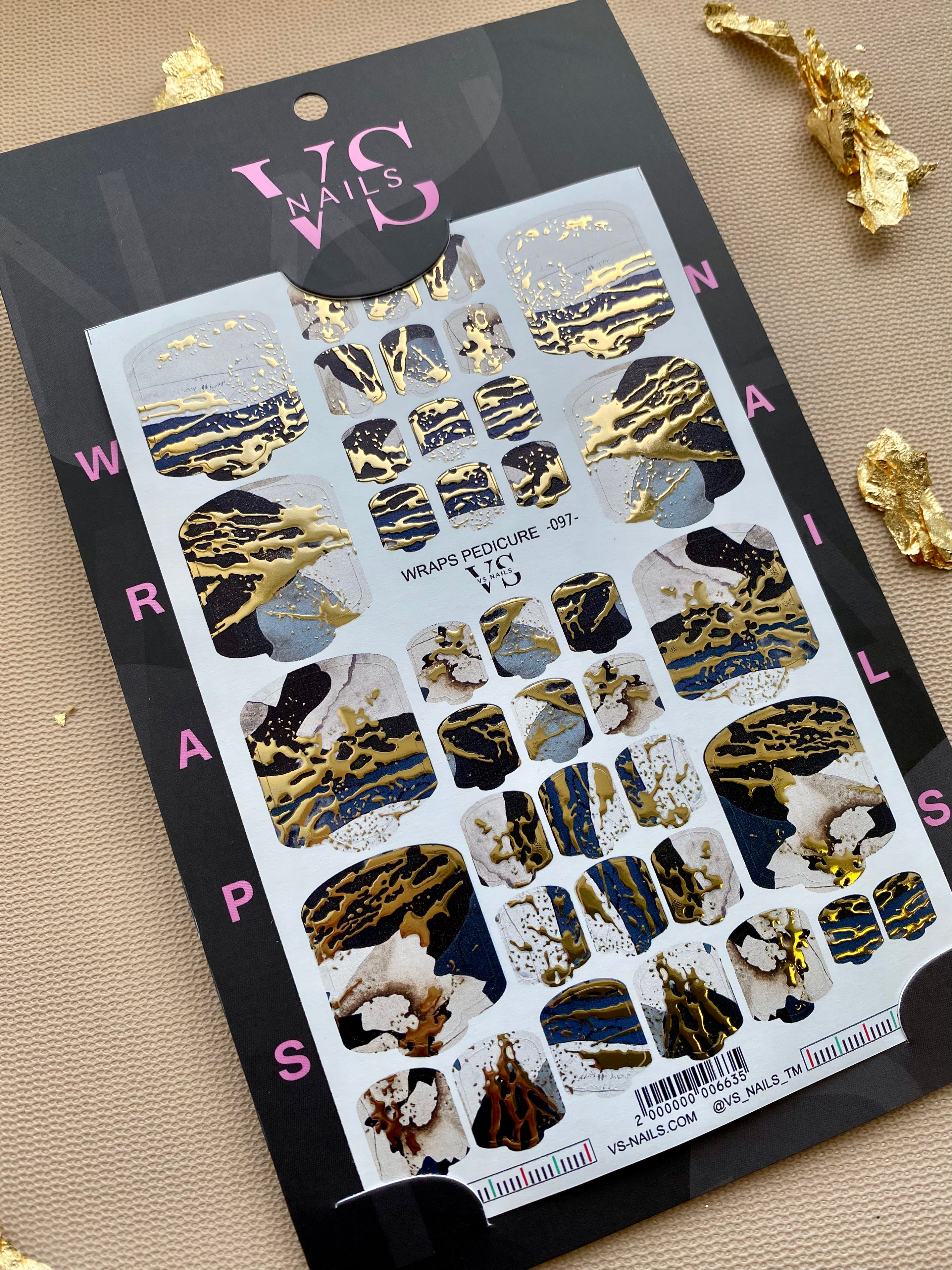 VS NAILS Pediküüri Wrapid Nr.97