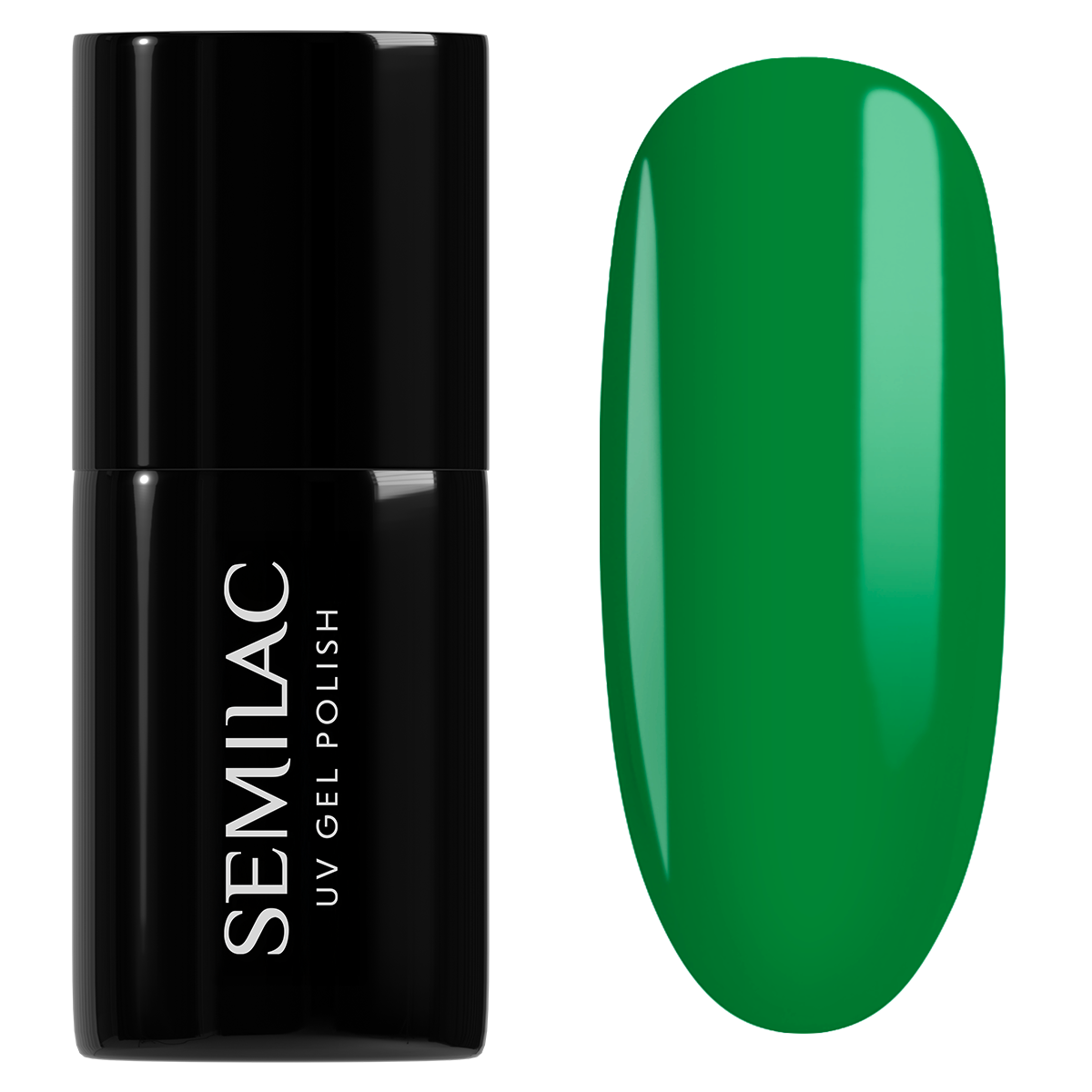 -985 Semilac UV-geellakk Hailey Green 7 ml