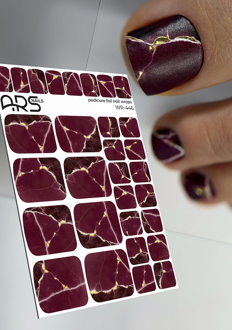 Pedicure cabinet pedicure nail wraps [WR-446]