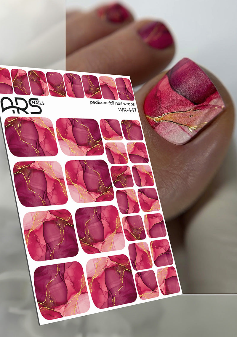 Pedicure cabinet pedicure nail wraps [WR-447]