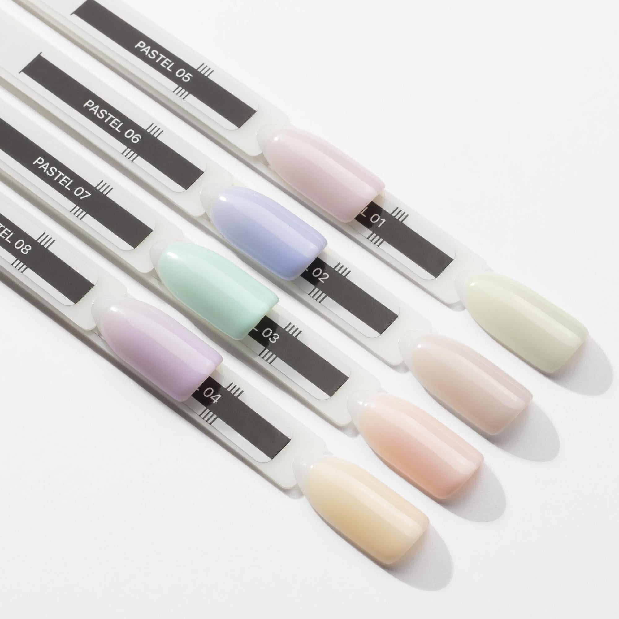 KODI Color Rubber Base Gel, Pastel 08 7 ml